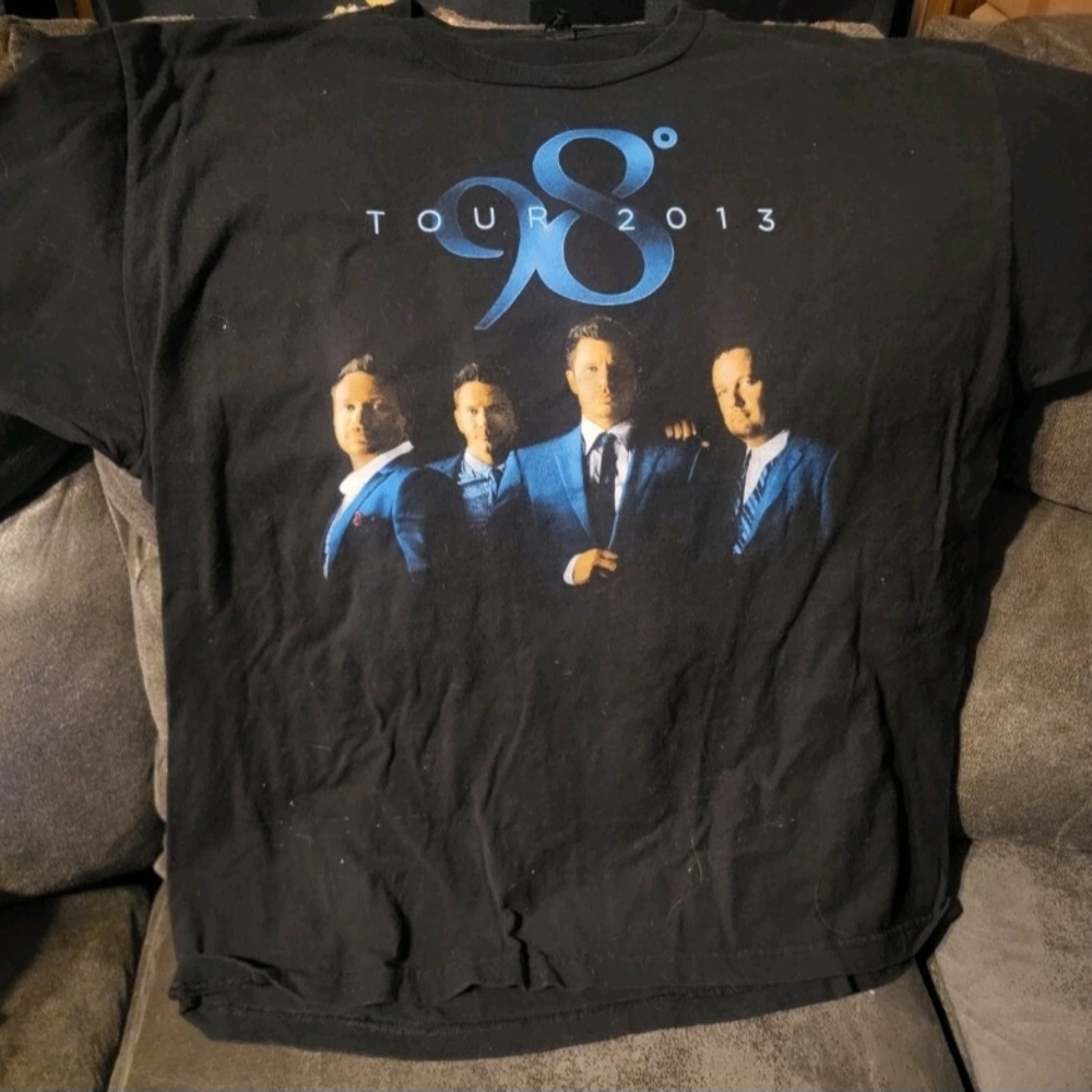 98 Degrees Package Tour Shirt 2013 XL
